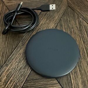 Anker PowerWave Pad A2503 Magnetic Wireless Charging Base w/ USB Cord